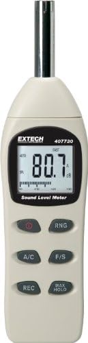 Extech 407730-NIST Digital Sound Level Meter (Type 2)