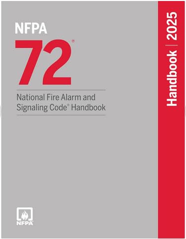NFPA 72 Handbook, 2025 Edition (Code + Commentary)